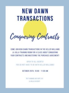 Conquering Contracts Flyer